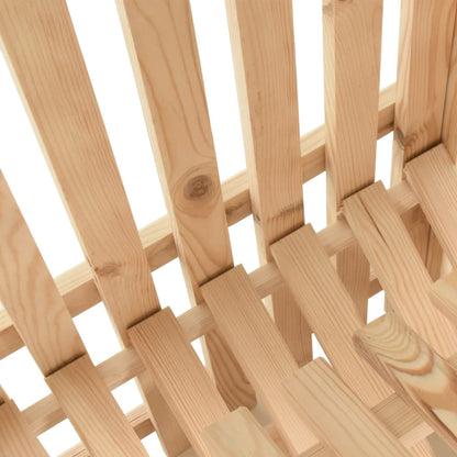 Cassetta Porta Patate In Legno Massello Di Pino