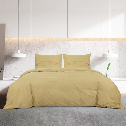 Set Copripiumino Tortora 200X220 Cm In Microfibra Leggera Talpa