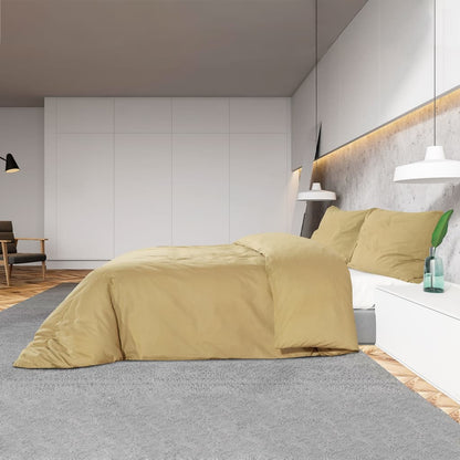 Set Copripiumino Tortora 200X220 Cm In Microfibra Leggera Talpa