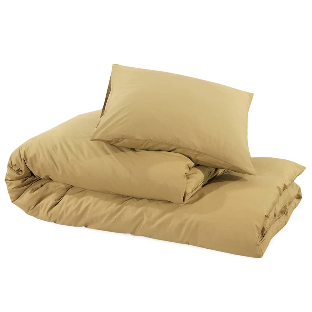 Set Copripiumino Tortora 200X220 Cm In Microfibra Leggera Talpa