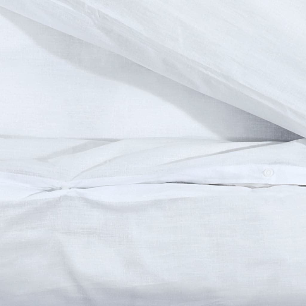 Set Copripiumino 140X200 Cm In Microfibra Leggera Bianco
