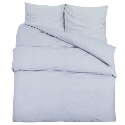 Set Copripiumino 260X240 Cm In Cotone Grigio