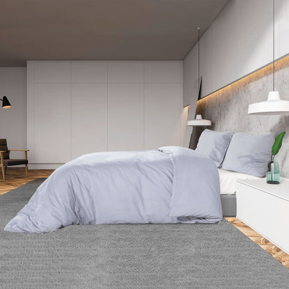 Set Copripiumino 260X220 Cm In Cotone Grigio