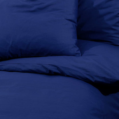 Set Copripiumino Marino 240X220 Cm In Cotone Blu