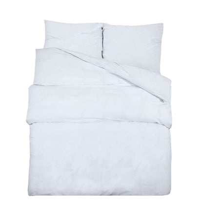 Set Copripiumino 260X220 Cm In Cotone Bianco