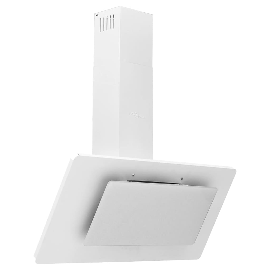 Cappa Parete 90 Cm Acciaio Inox E Vetro Temperato Lucido