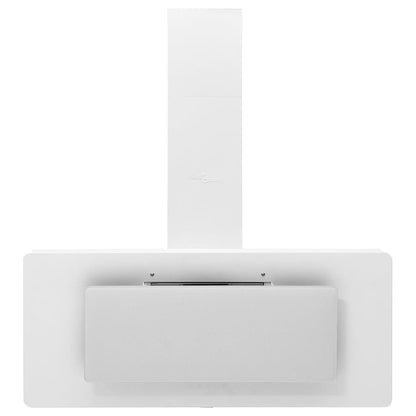 Cappa Parete 90 Cm Acciaio Inox E Vetro Temperato Lucido