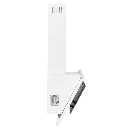 Cappa Parete 90 Cm Acciaio Inox E Vetro Temperato Lucido