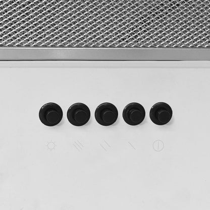 Cappa Parete 90 Cm Acciaio Inox E Vetro Temperato Lucido