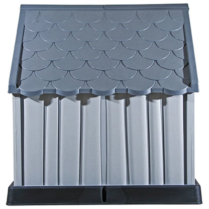 Cuccia Per Cani Grigia 92X87X91 Cm In Plastica