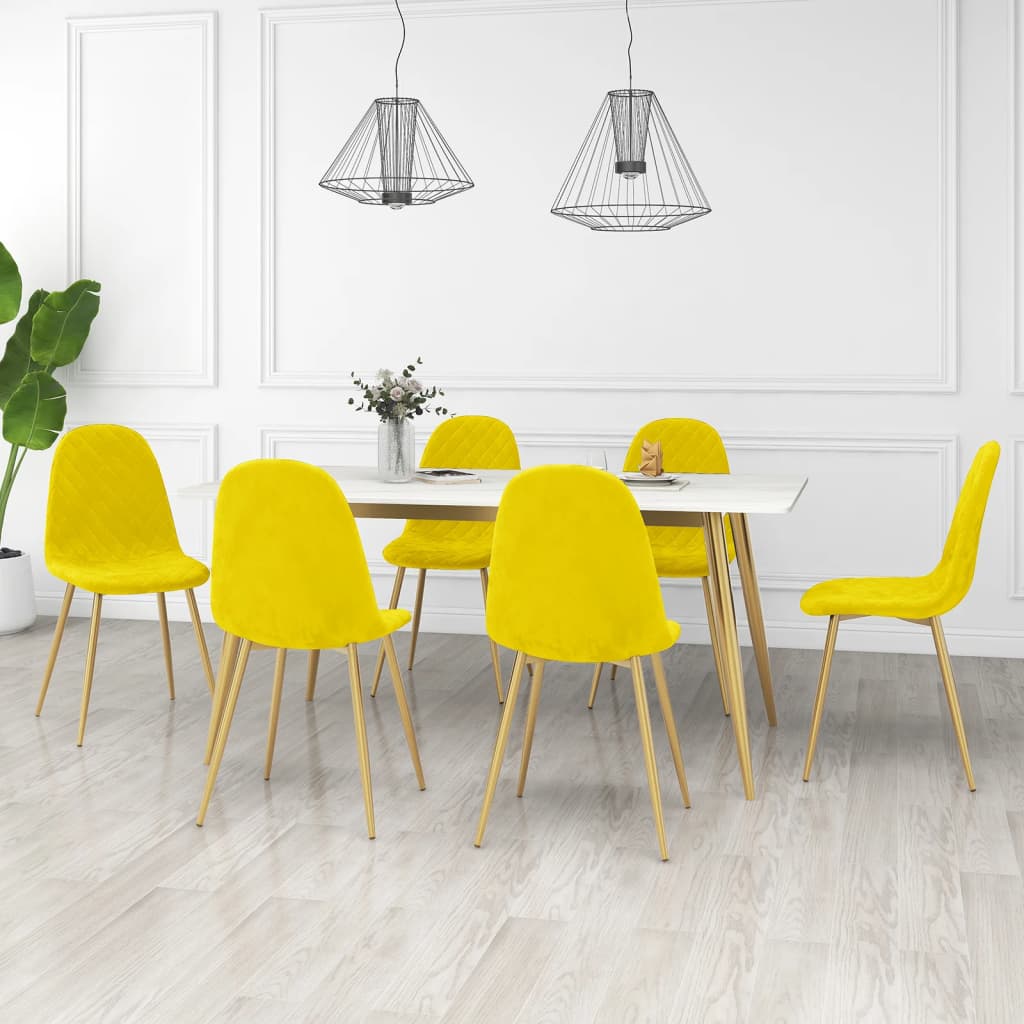 Sedie Da Pranzo 2 Pz In Velluto