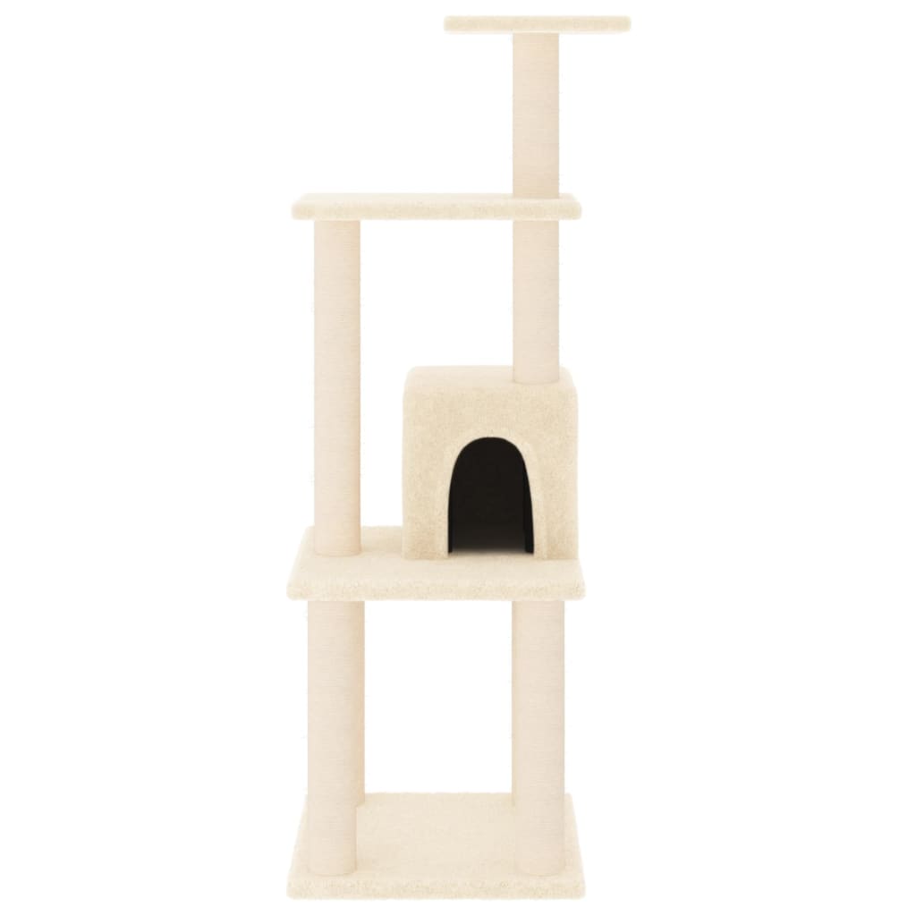 Albero Per Gatti Con Tiragraffi In Sisal 105 Cm