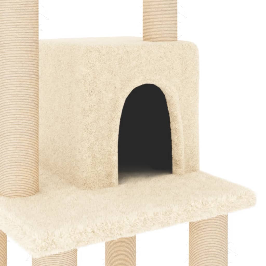 Albero Per Gatti Con Tiragraffi In Sisal 105 Cm