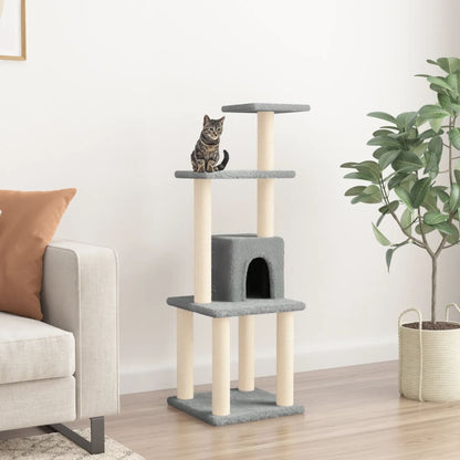 Albero Per Gatti Con Tiragraffi In Sisal 105 Cm