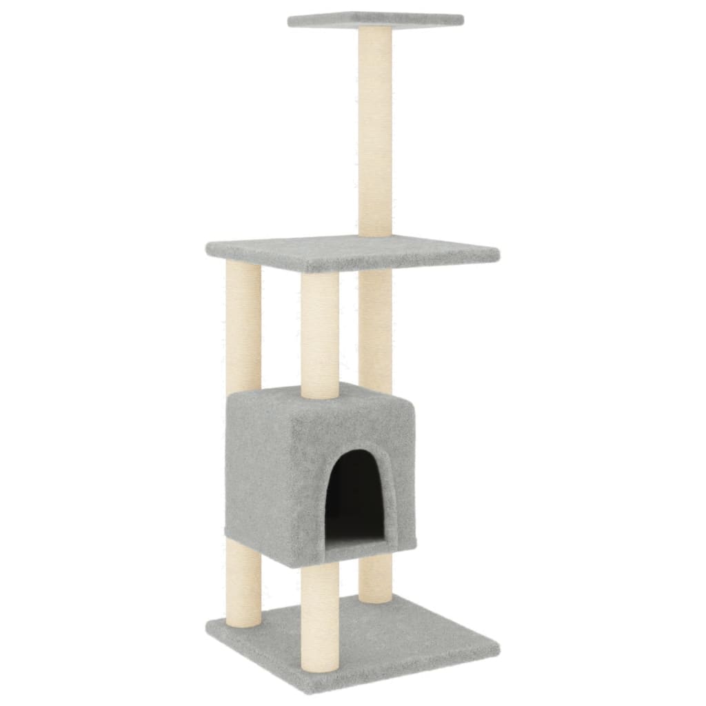 Albero Per Gatti Con Tiragraffi In Sisal 104 Cm