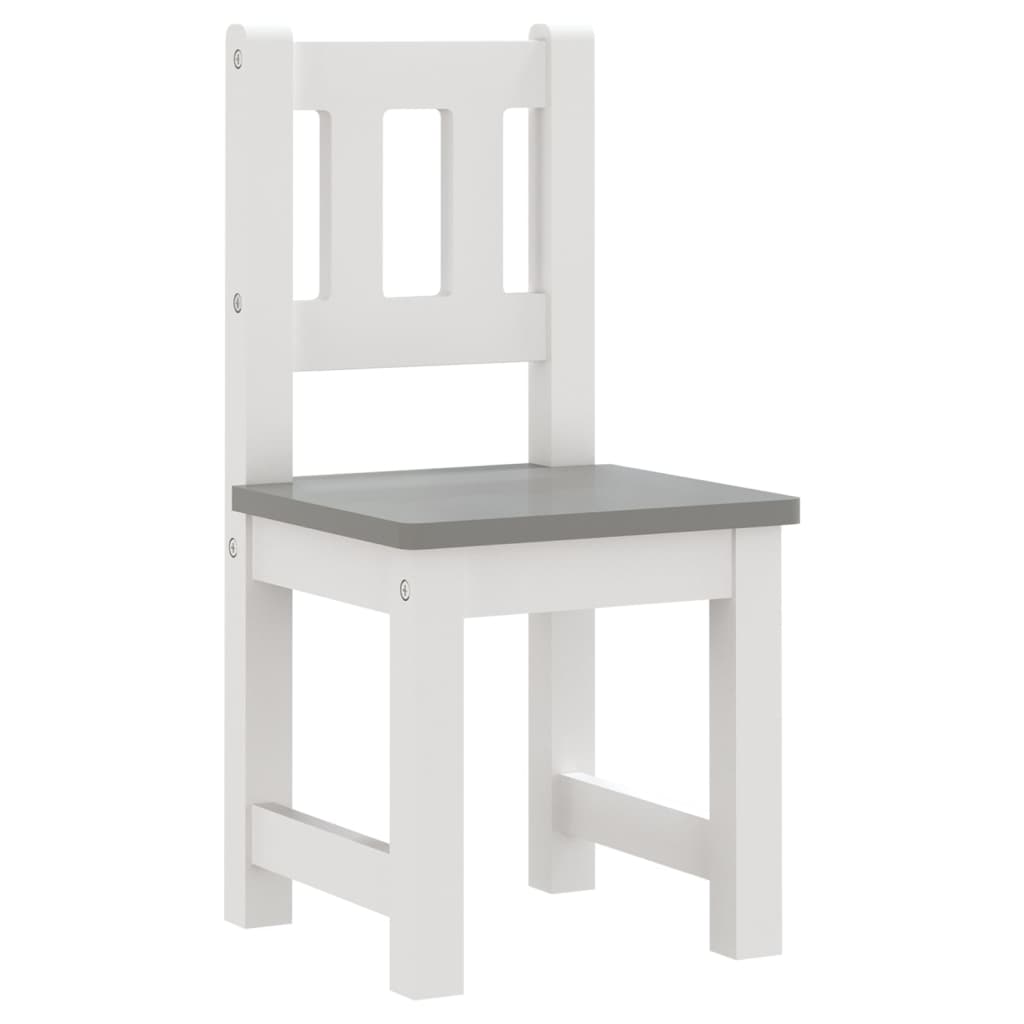 Set Tavolo E Sedie Per Bambini 3 Pezzi In Mdf
