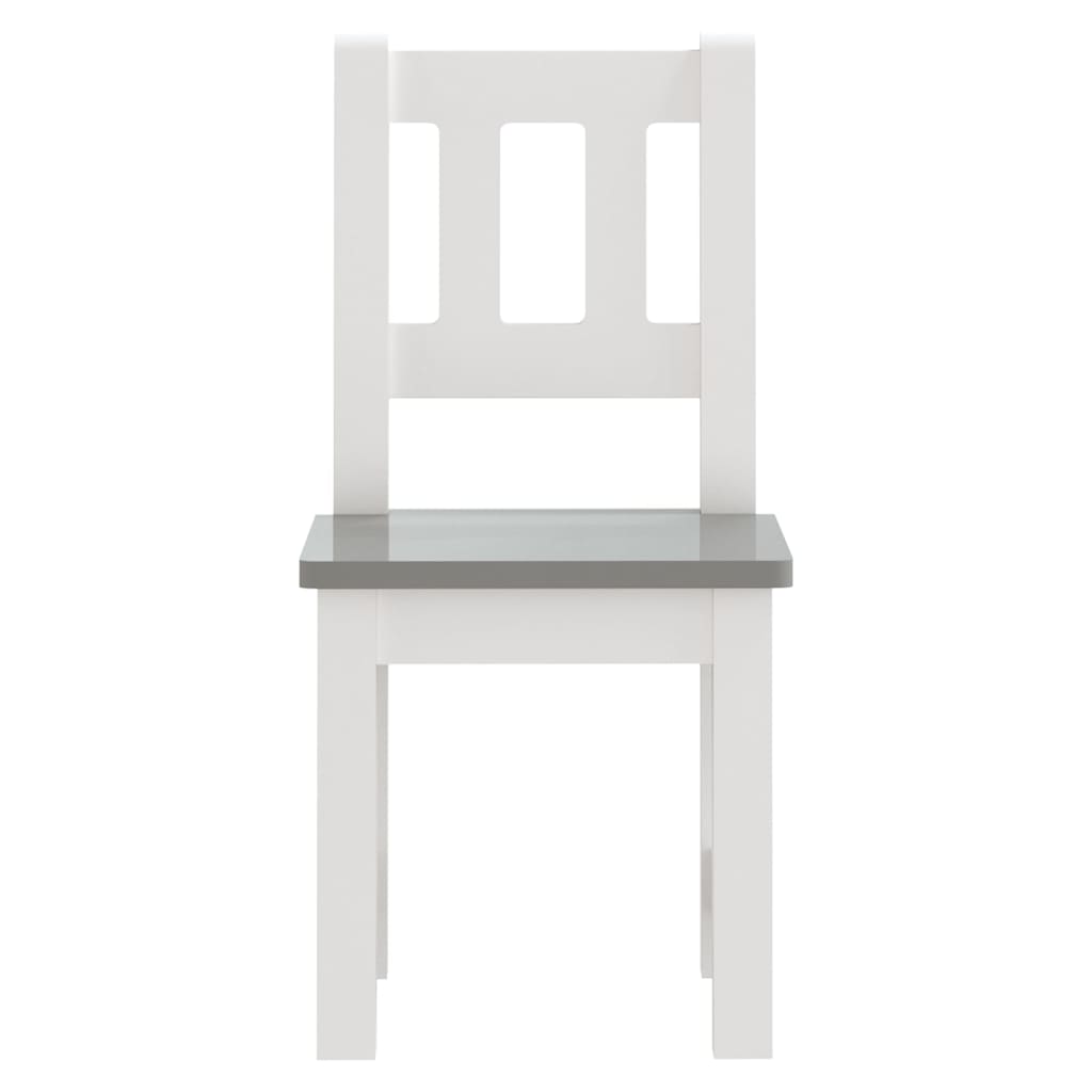 Set Tavolo E Sedie Per Bambini 3 Pezzi In Mdf
