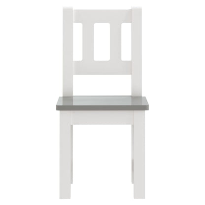 Set Tavolo E Sedie Per Bambini 3 Pezzi In Mdf