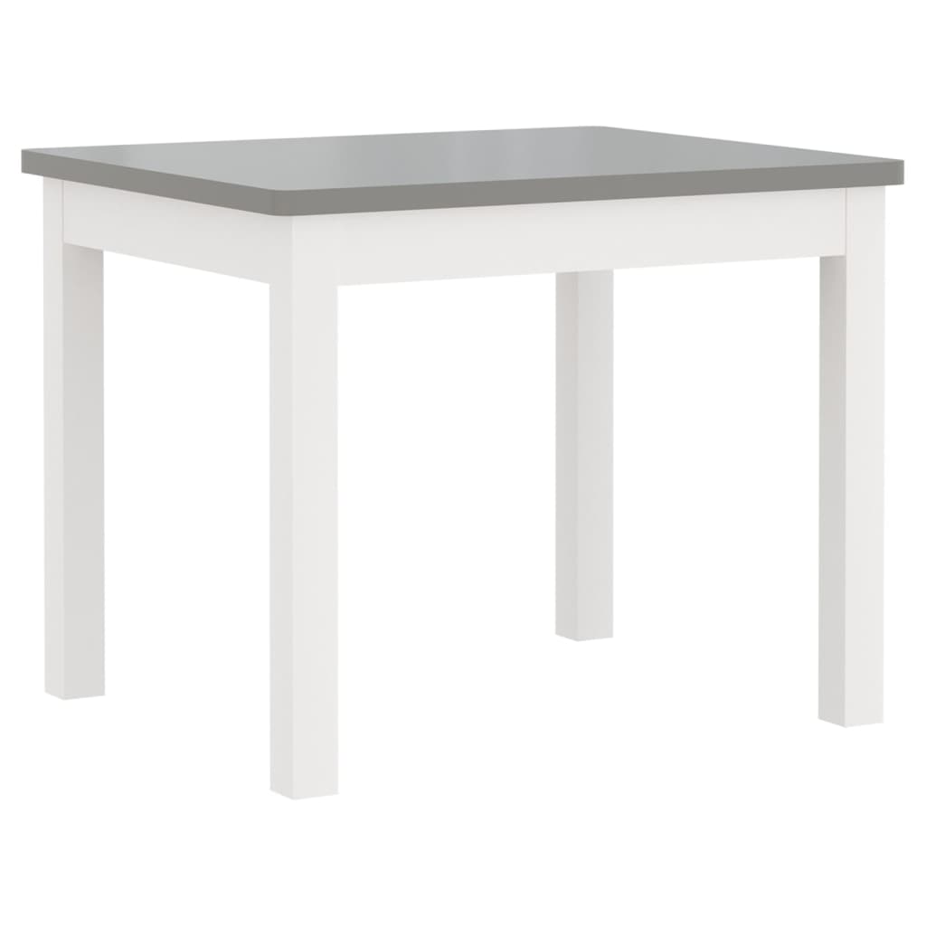 Set Tavolo E Sedie Per Bambini 3 Pezzi In Mdf