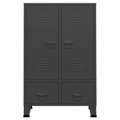 Armadio Industriale 67X35X107 Cm In Acciaio