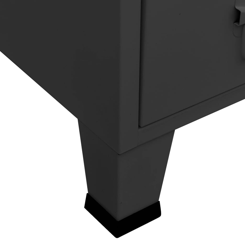Armadio Industriale 67X35X107 Cm In Acciaio