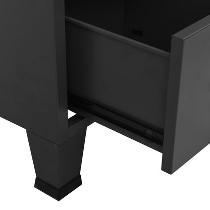Armadio Industriale 67X35X107 Cm In Acciaio