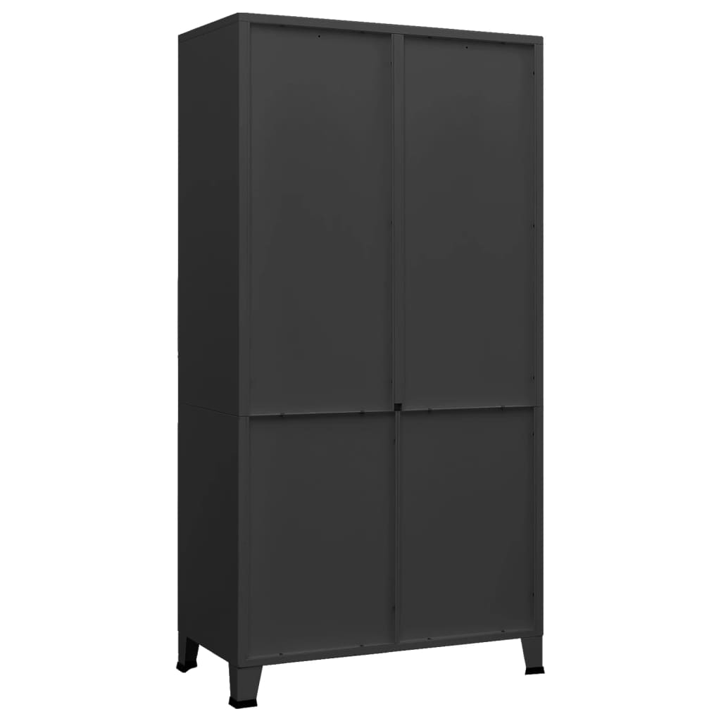Armadio Industriale 90X50X180 Cm In Metallo