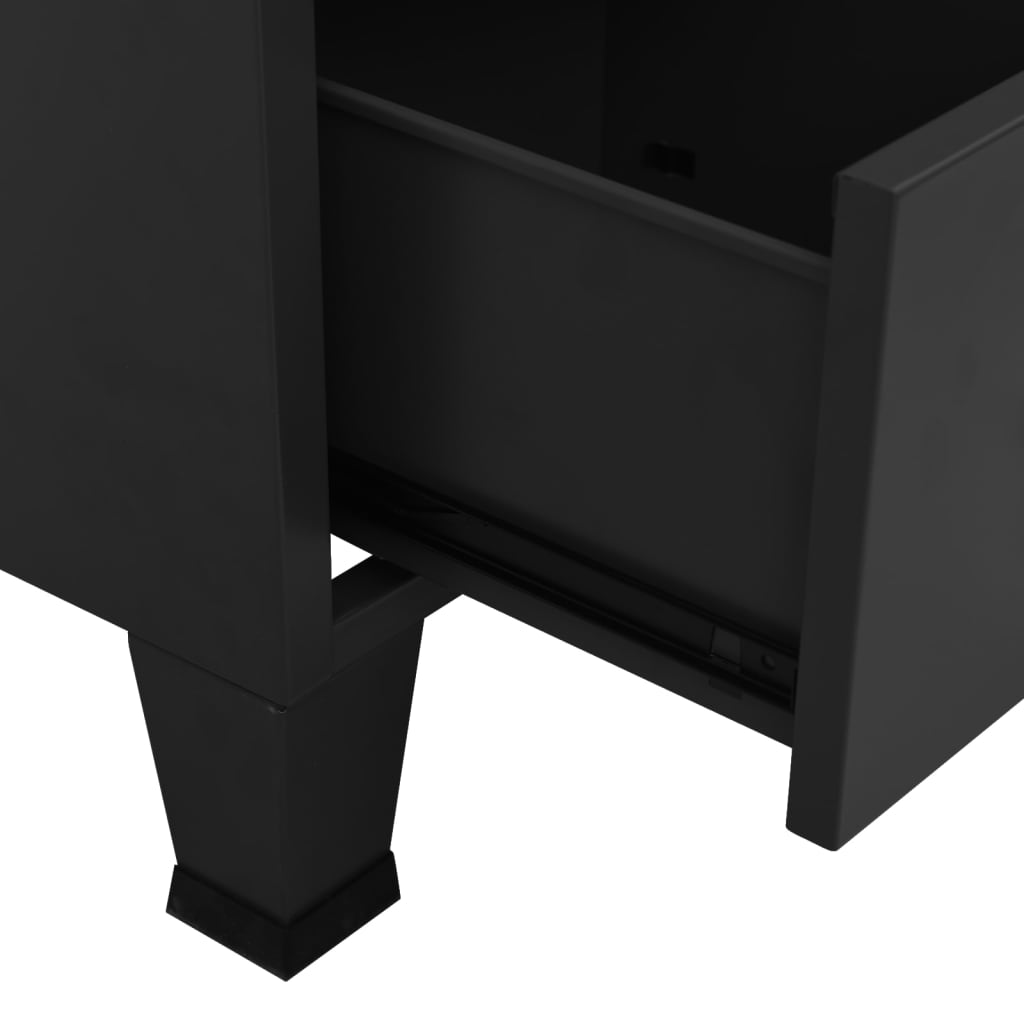 Armadio Industriale 90X50X180 Cm In Metallo