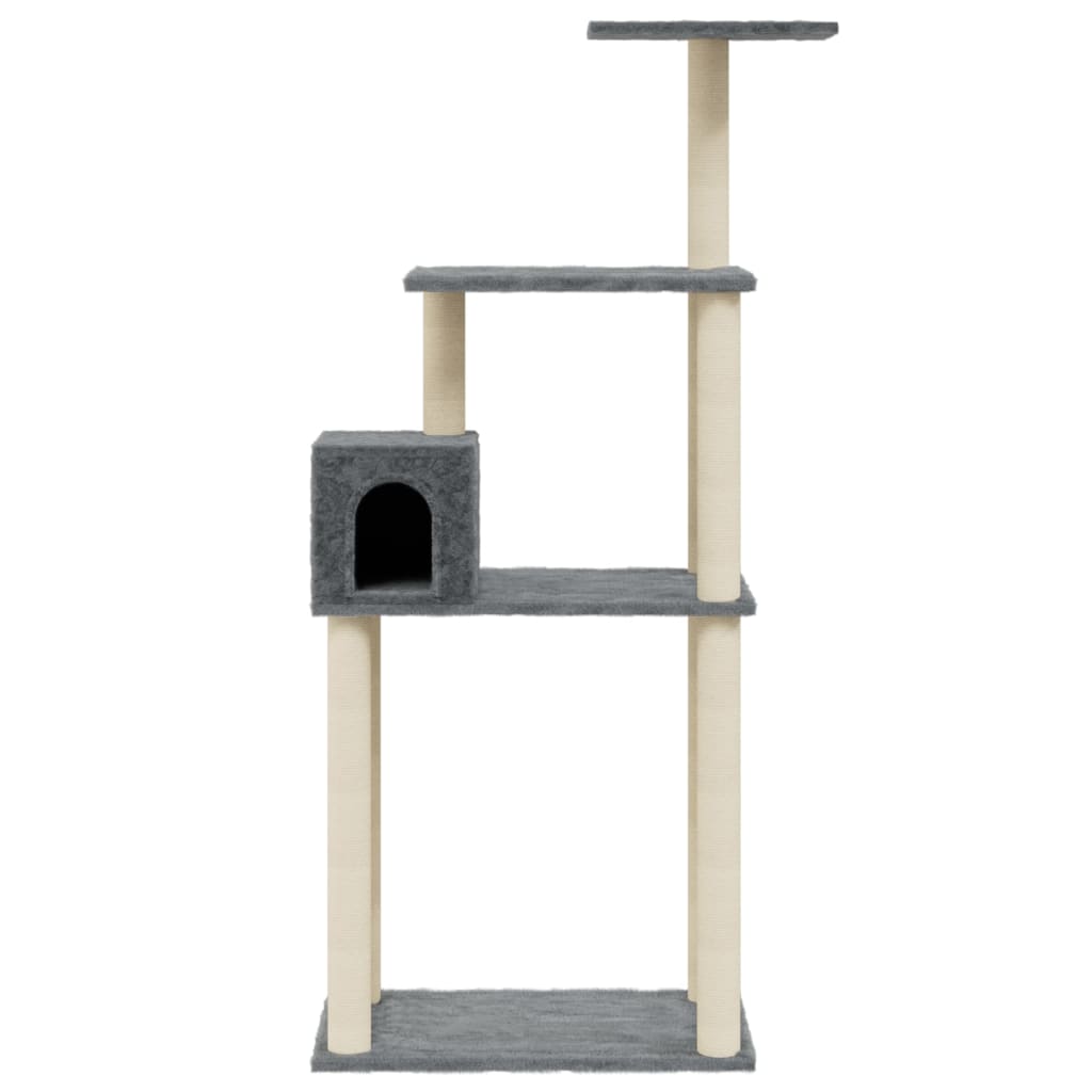 Albero Per Gatti Con Tiragraffi In Sisal 147 Cm
