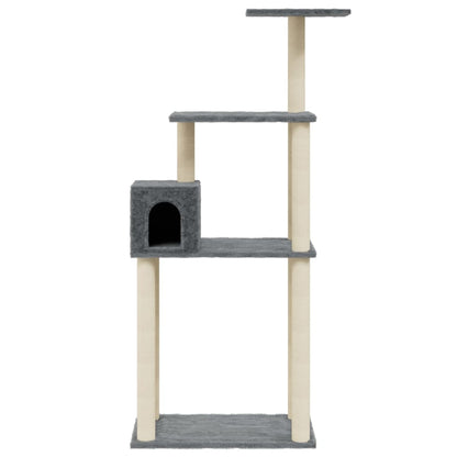 Albero Per Gatti Con Tiragraffi In Sisal 147 Cm