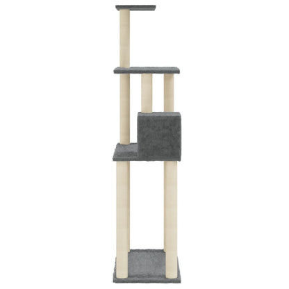 Albero Per Gatti Con Tiragraffi In Sisal 147 Cm
