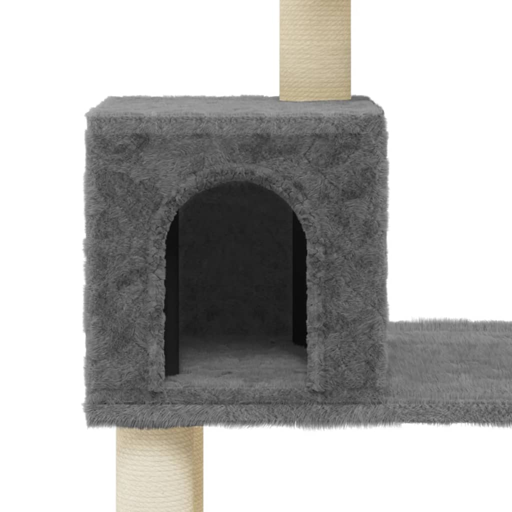 Albero Per Gatti Con Tiragraffi In Sisal 147 Cm