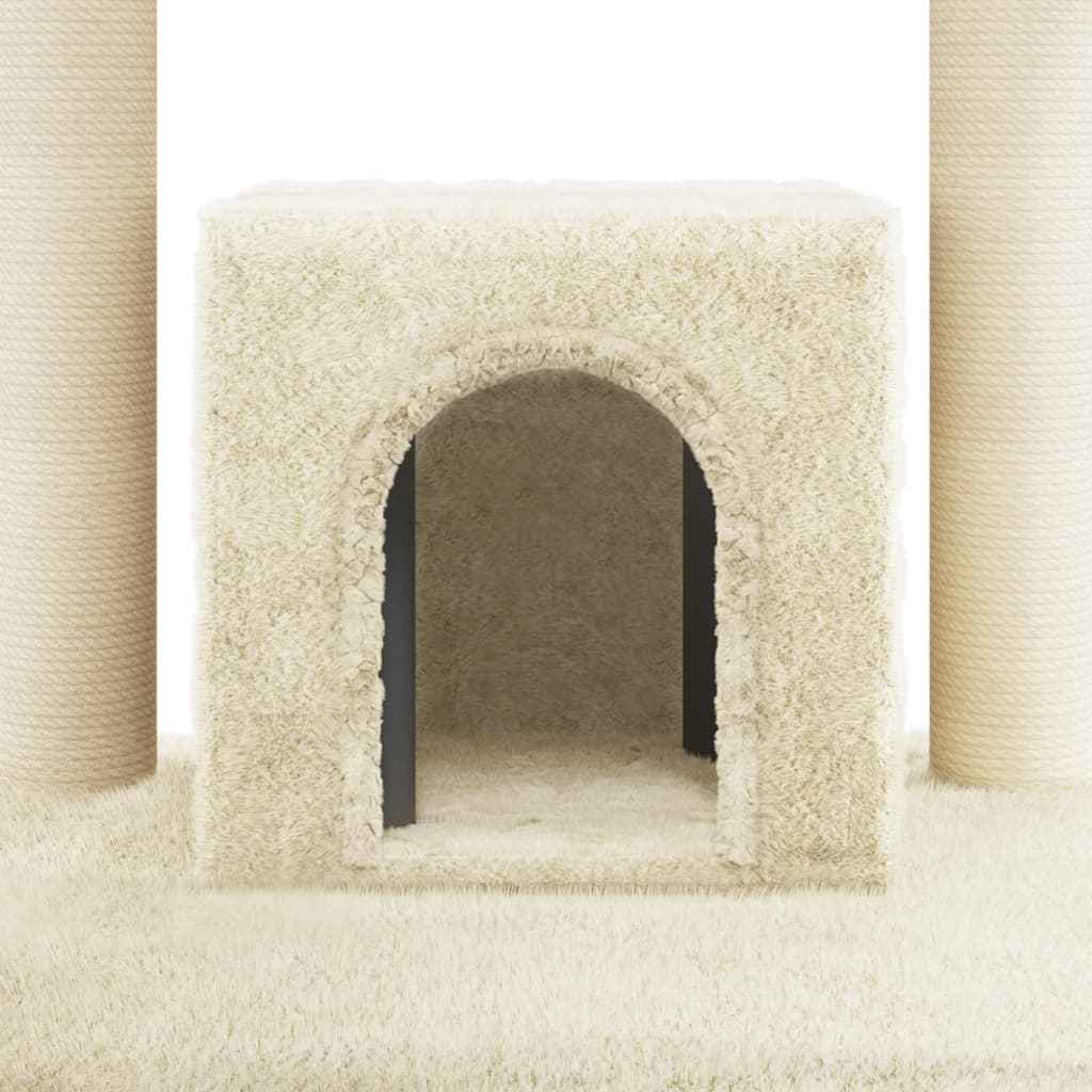 Albero Per Gatti Con Pali Tiragraffi In Sisal 110 Cm