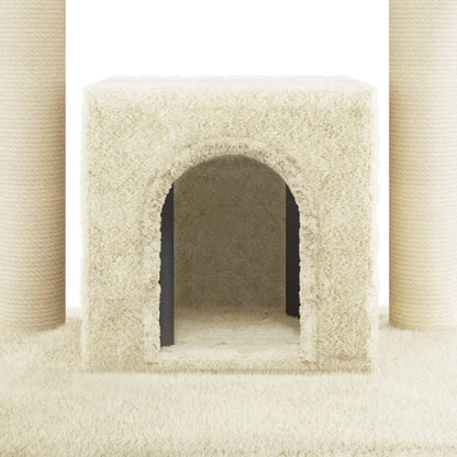 Albero Per Gatti Con Pali Tiragraffi In Sisal 110 Cm