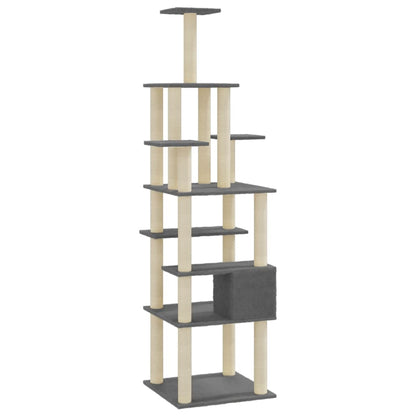 Albero Per Gatti Con Tiragraffi In Sisal 183 Cm