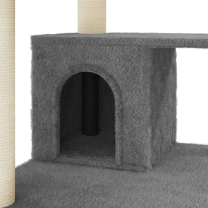 Albero Per Gatti Con Tiragraffi In Sisal 183 Cm