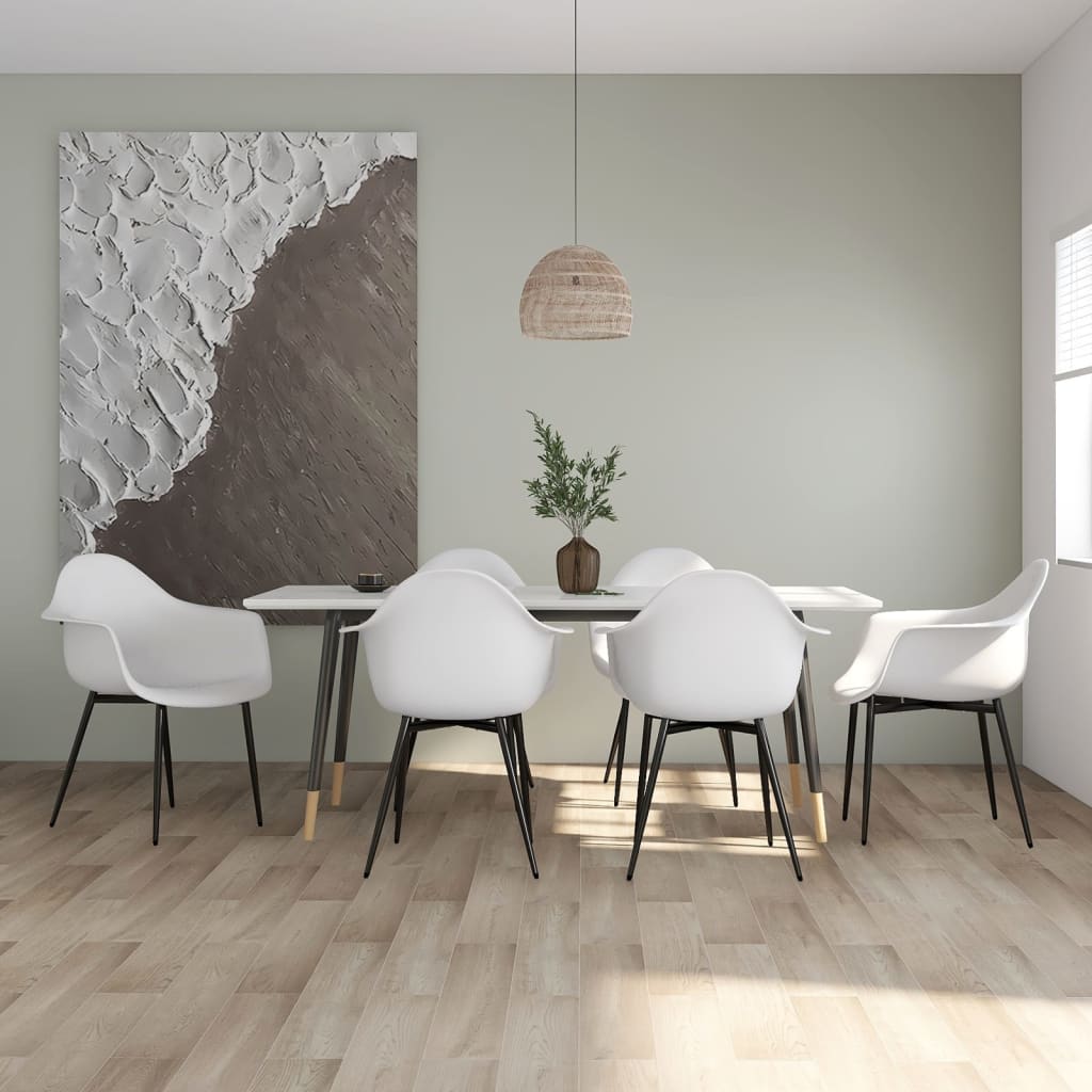 Sedie Da Pranzo 4 Pz Grigie In Pp