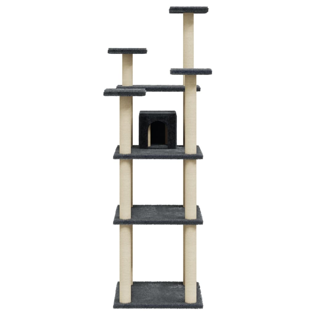 Albero Per Gatti Con Tiragraffi In Sisal 171 Cm