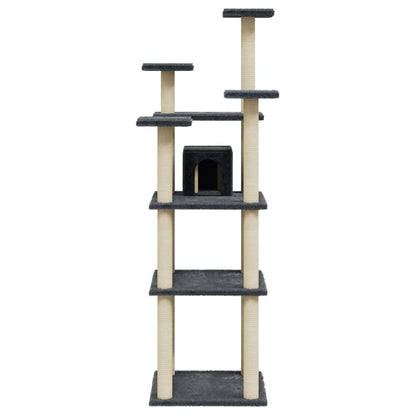 Albero Per Gatti Con Tiragraffi In Sisal 171 Cm