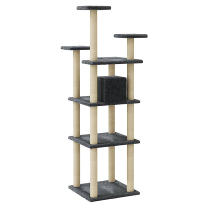 Albero Per Gatti Con Tiragraffi In Sisal 171 Cm