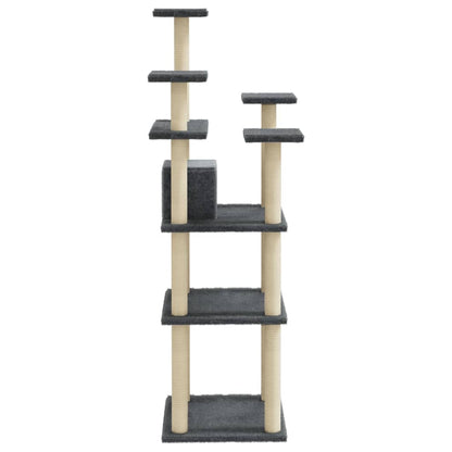 Albero Per Gatti Con Tiragraffi In Sisal 171 Cm