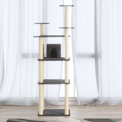 Albero Per Gatti Con Tiragraffi In Sisal 171 Cm