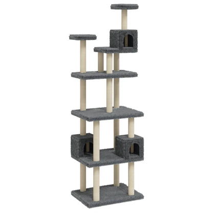 Albero Per Gatti Con Tiragraffi In Sisal 188 Cm