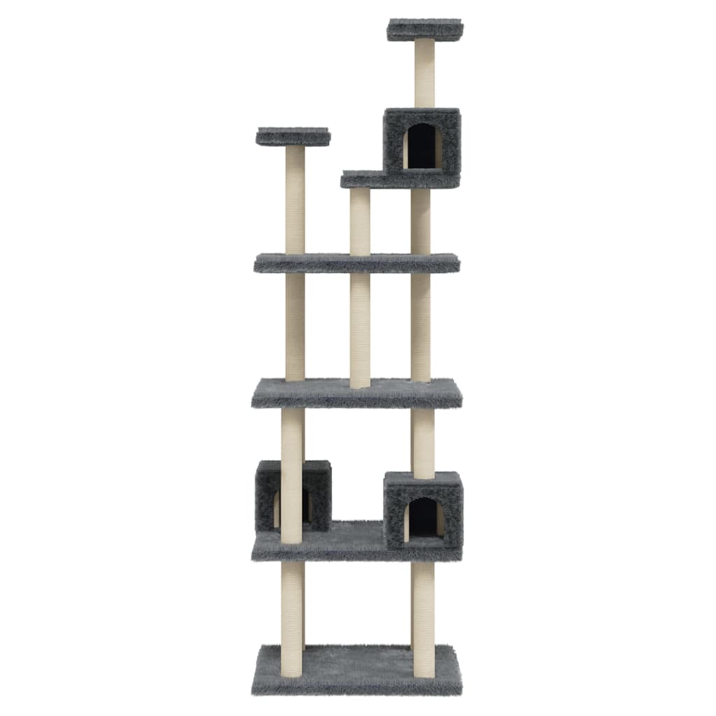 Albero Per Gatti Con Tiragraffi In Sisal 188 Cm