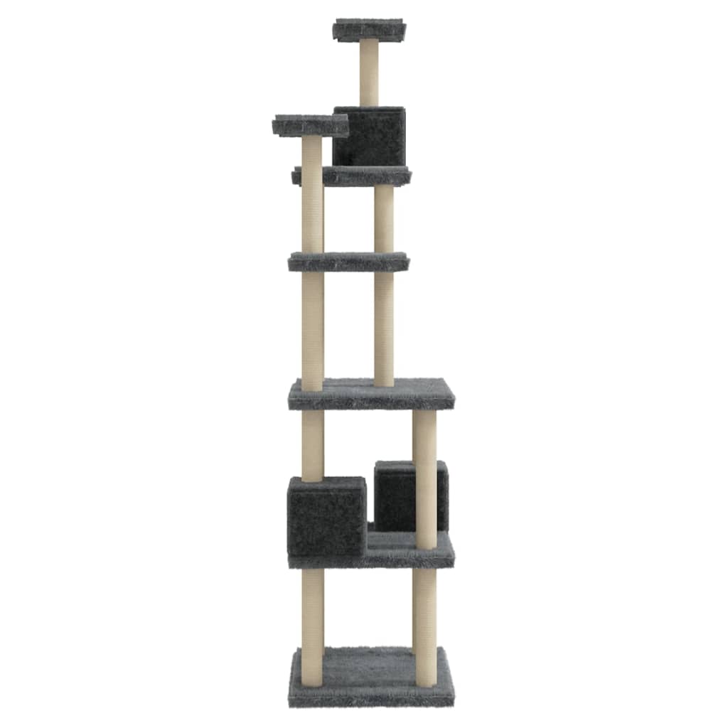 Albero Per Gatti Con Tiragraffi In Sisal 188 Cm