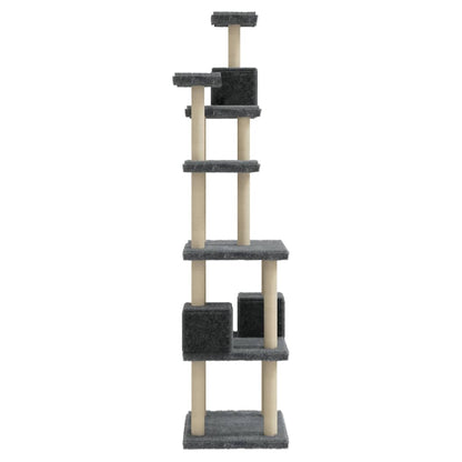 Albero Per Gatti Con Tiragraffi In Sisal 188 Cm