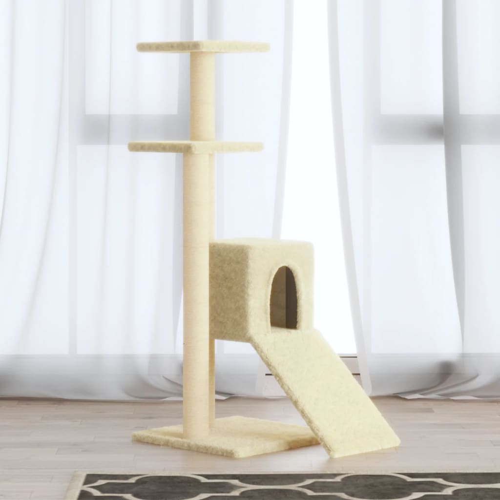 Albero Per Gatti Con Tiragraffi In Sisal 92 Cm
