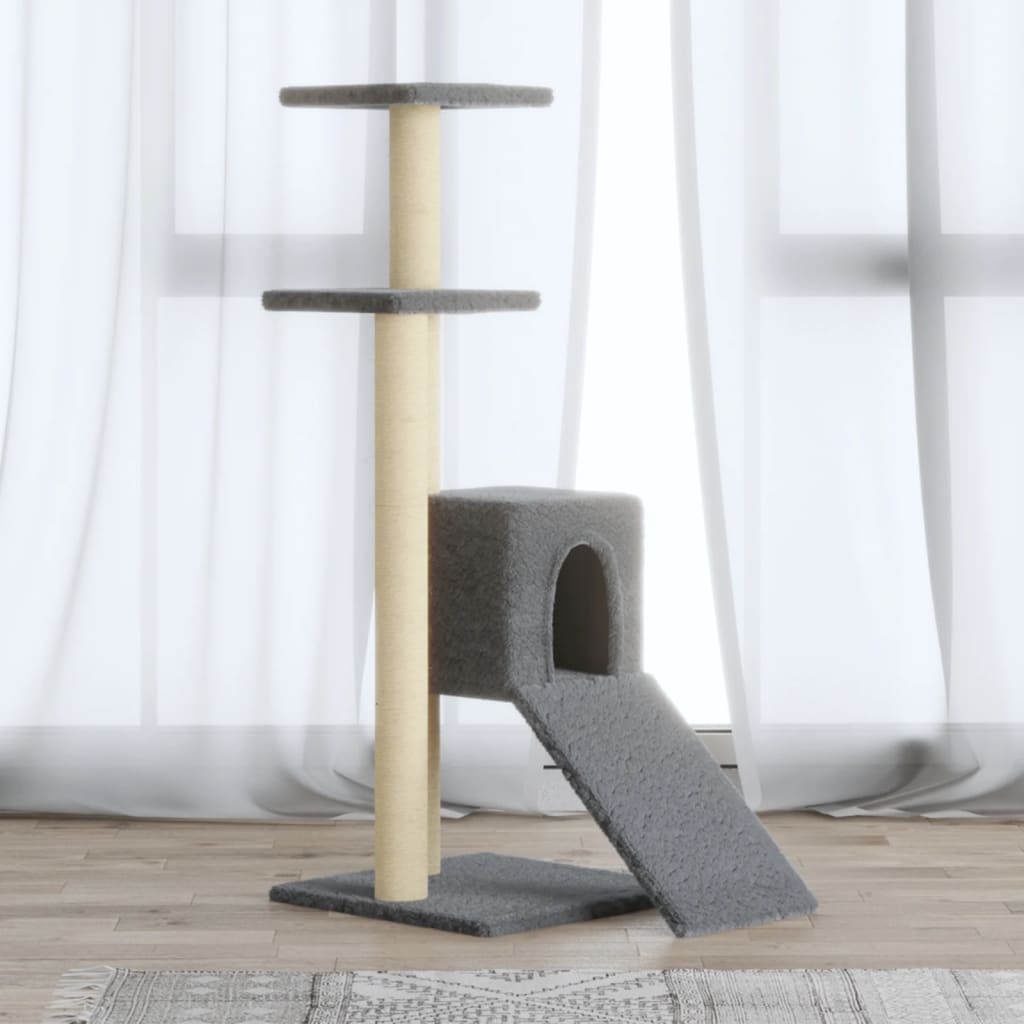 Albero Per Gatti Con Tiragraffi In Sisal 92 Cm