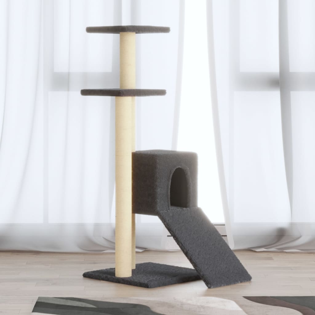 Albero Per Gatti Con Tiragraffi In Sisal 92 Cm