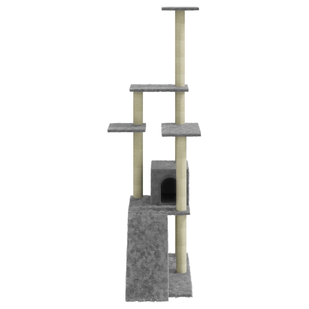Albero Per Gatti Con Tiragraffi In Sisal 155 Cm